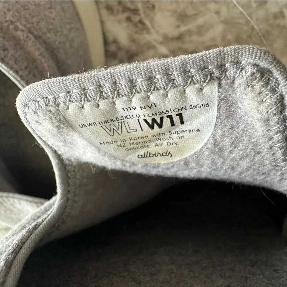 Allbirds Wool Loungers Slip On Sneaker